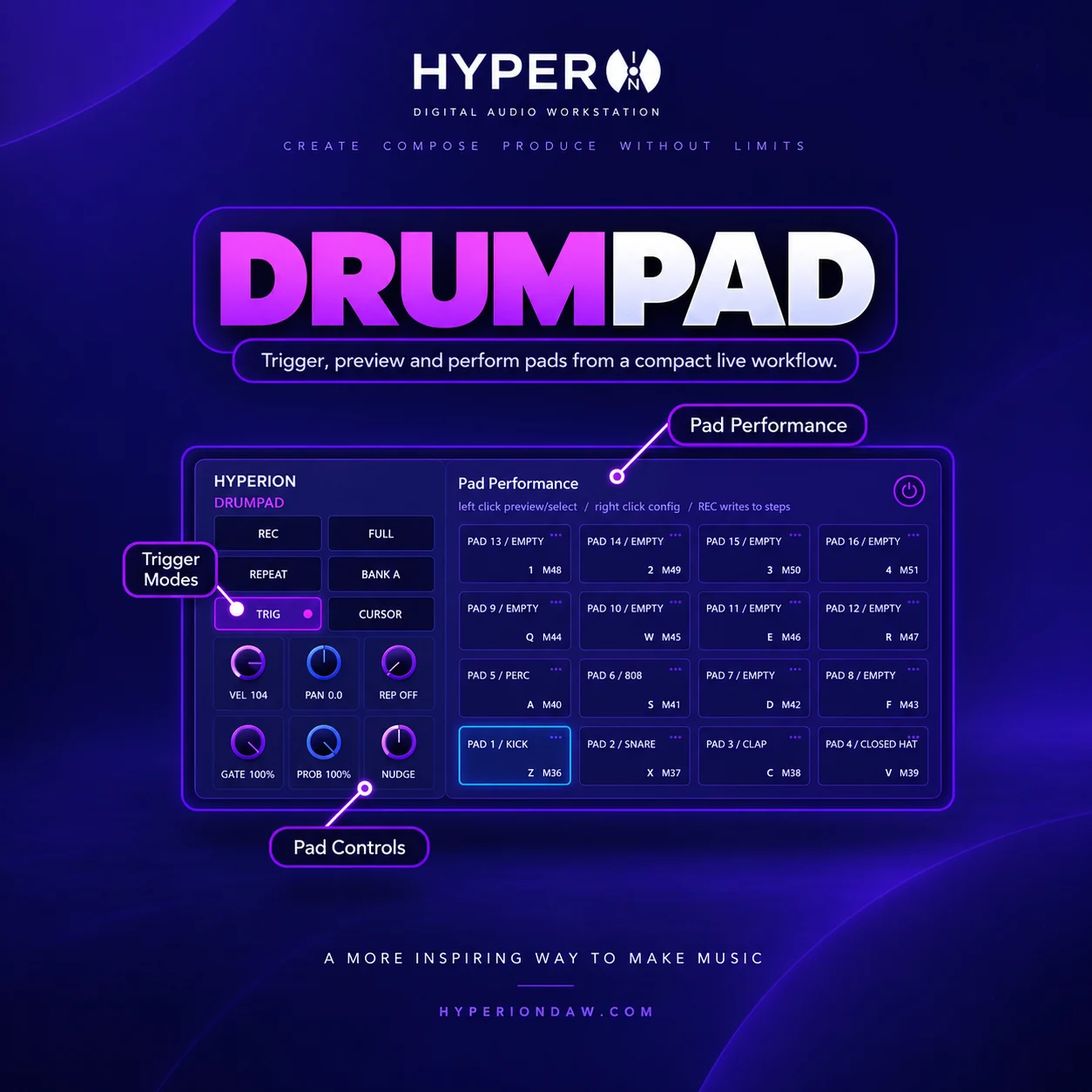 HyperION Step and Drum Generator