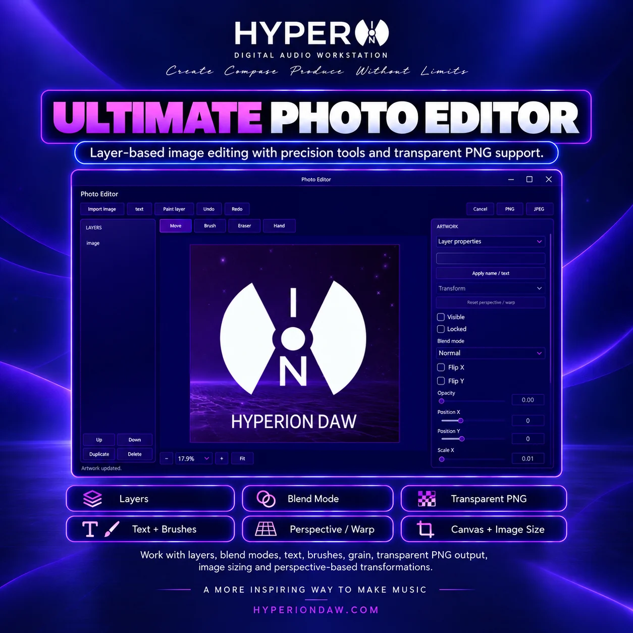HyperION DAW Ultimate Photo Editor